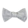 Paisley Bow Tie – Silver