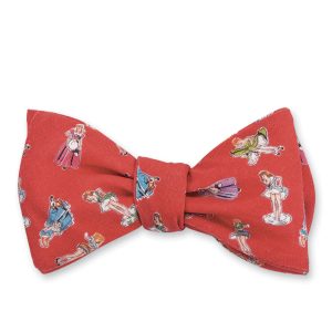 Spring Maid Bow Tie - Red