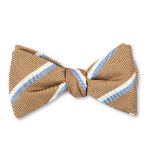 Burton Stripe Bow Tie