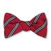 Brooks Stripes Bow Tie - Red