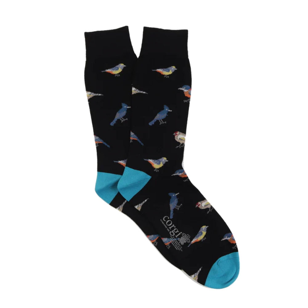 Cotton Blend Socks – British Birds by Corgi