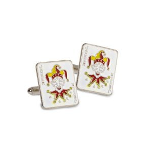 The Joker Cufflinks from Cable Car Clothiers.