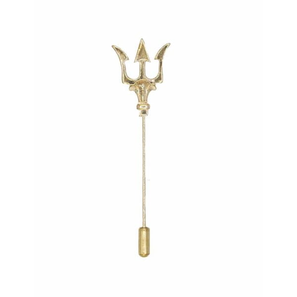 Trident Lapel Pin - Gold from Cable Car Clothiers