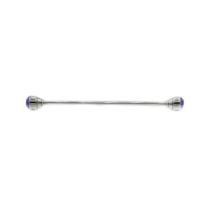 Collar Pin – Blue Crystal from Cable Car Clothiers.
