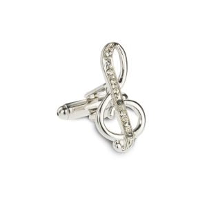 Treble Clef Cufflinks from Cable Car Clothiers