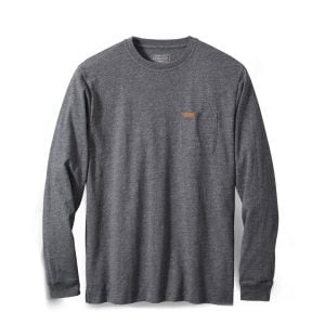 Long Sleeve Pocket T-shirt – Grey Heather by Pendleton