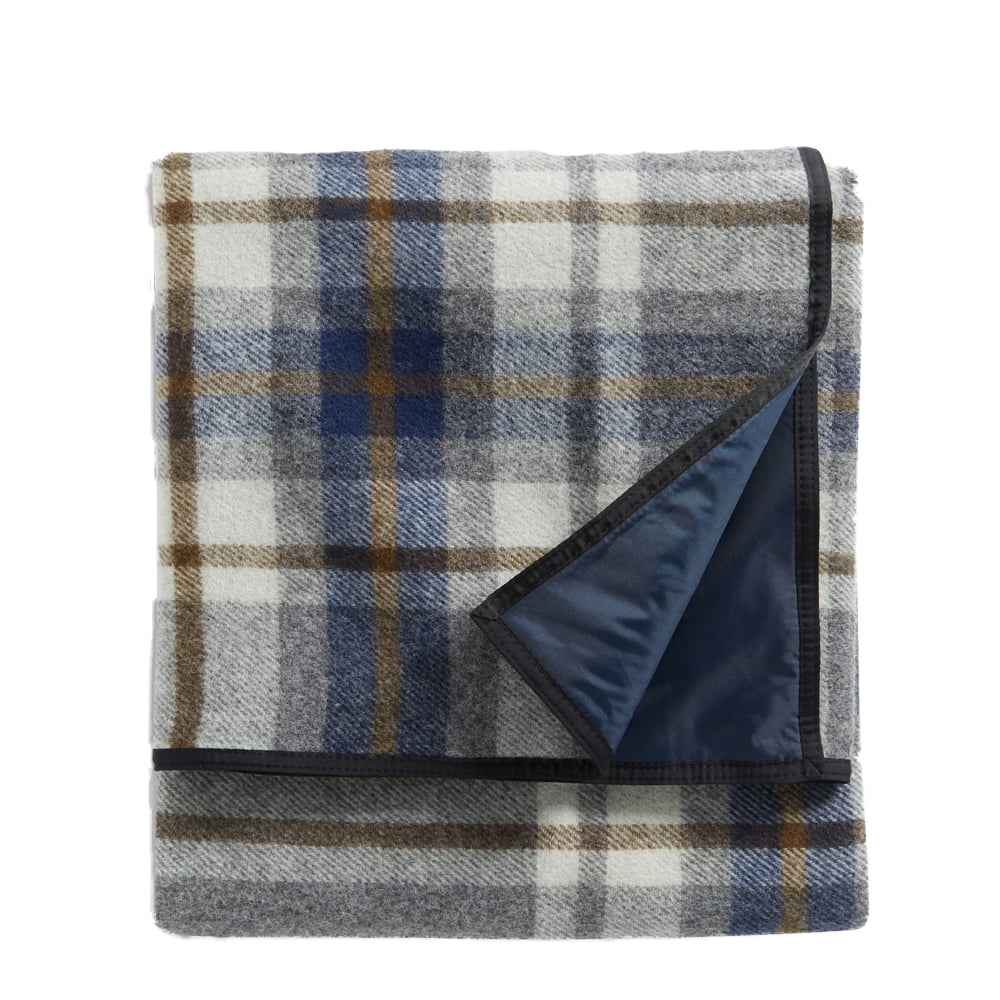 Nylon Backed Roll-Up Blanket Flat – Raleigh Plaid by Pendleton