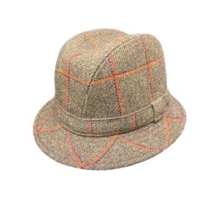 Walking Hat – Brown Windowpane for Cable Car Clothiers.