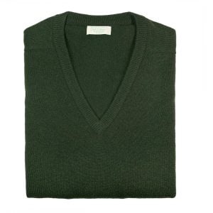 Scottish Lambswool Sweater – Rosemary by Scott & Charters Cashmere for Cable Car Clothiers.