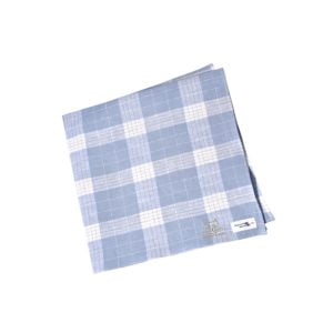 MAX KAT Handkerchief - Blue Check by Kamakura Shirts.
