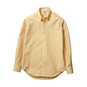 Vintage Ivy - Button Down Yellow Check by Kamakura