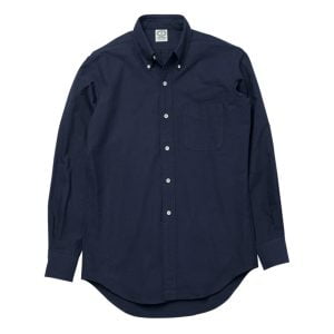 Vintage Ivy Oxford Shirt – Navy by Kamakura Shirts.