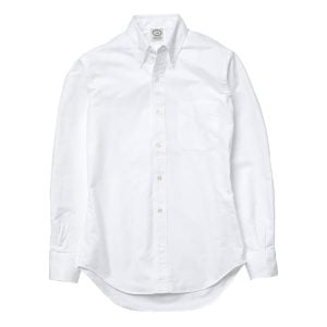 Vintage Ivy Oxford Shirt – White by Kamakura Shirts