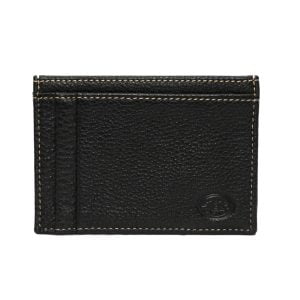 Tumbled Leather ID Case – Black by Torino Leather.