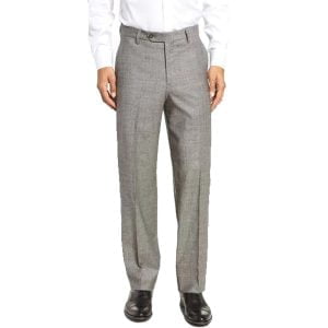 Stretch Wool Trousers – Glen Plaid by Berle.