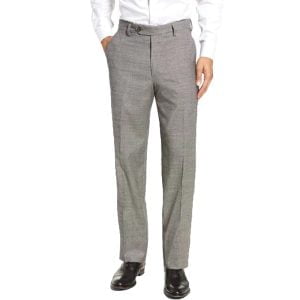 Stretch Wool Trousers – Houndstooth by Berle.