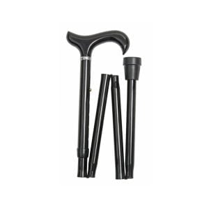 Folding Cane – Extra Long Derby Black From Classic Canes.