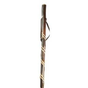 Chestnut Hiking Staff - Spiral by Classic Canes.