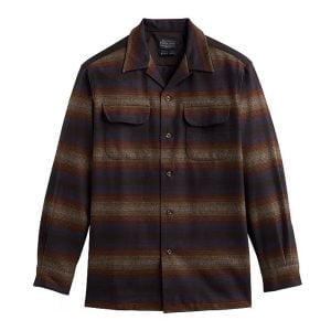 Board Shirt – Brown Stripe by Pendleton.