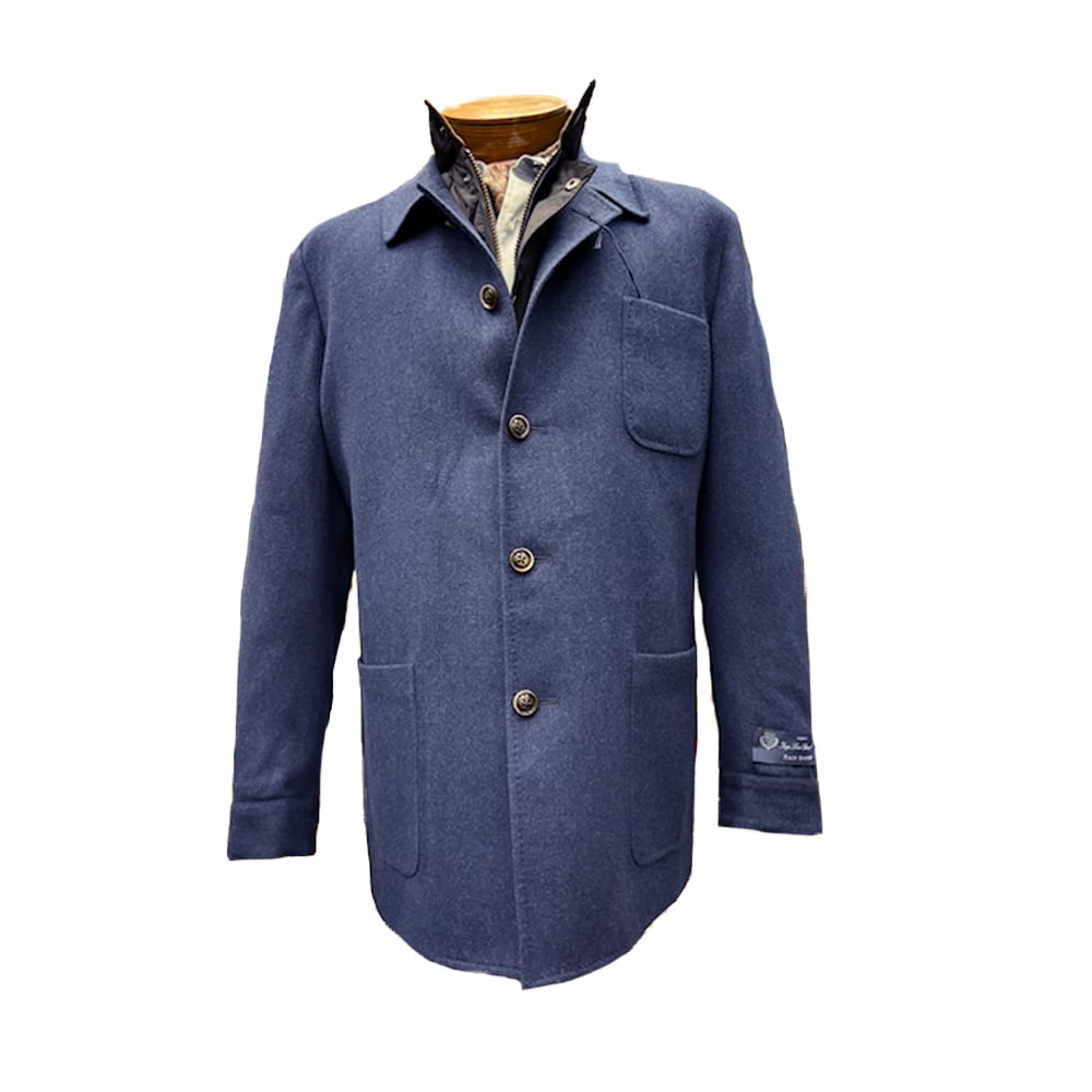 Hicks Car Coat – Cobalt Blue