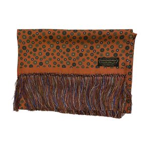 Harlow Tassel Scarf – Spotted Medallion by Cable Car Clothiers.