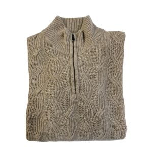 1/4 Zip Pullover Sweater by Viyella.