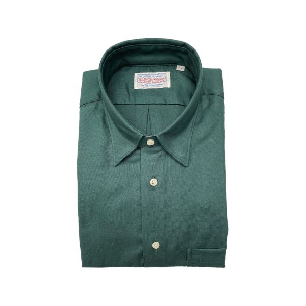 2-Pocket Pique Shirt – Hunter Green by Cable Car Clothiers.