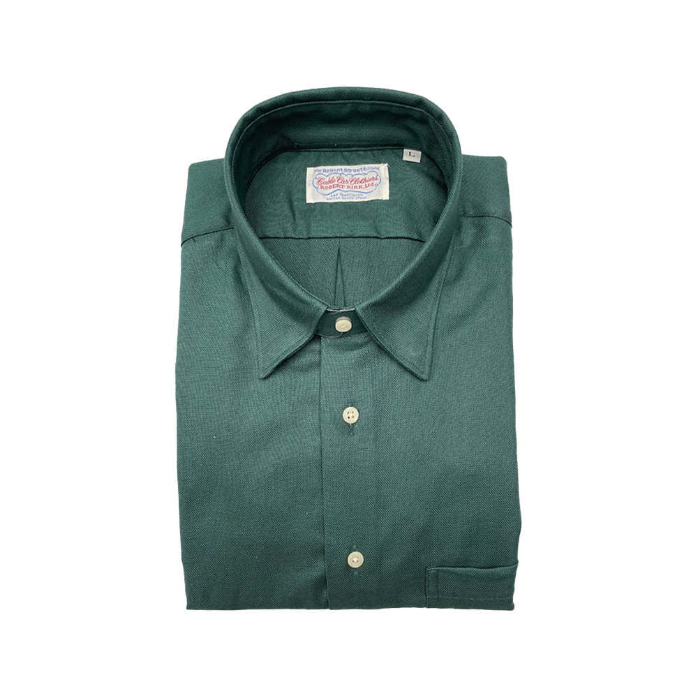 2-Pocket Pique Shirt – Hunter Green