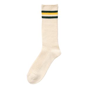 Vintage Ivy Socks – Yellow Stripe by Kamakura Shirts.