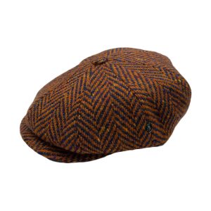 Donegal Newsboy Cap - Orange by City Sport.