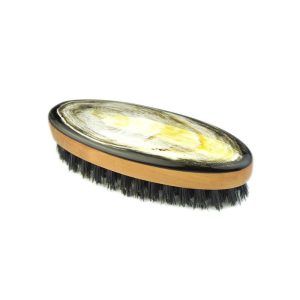 Beard Oval Brush - Oxhorn by Abbeyhorn