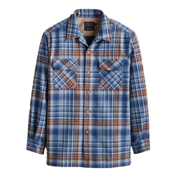 Board Shirt – Blue/Tan Ombre by Pendleton.