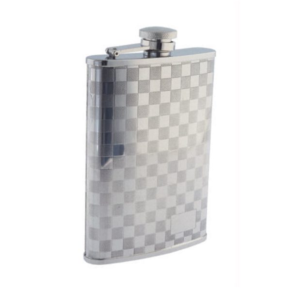 Checkerboard Flask - 8oz by Colonel Conk.