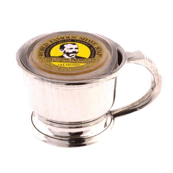 Shave Mug – Pewter by Colonel Conk.