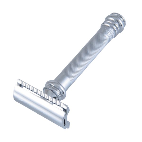 Safety Razor – Long Handled Barber Pole by Colonel Conk.