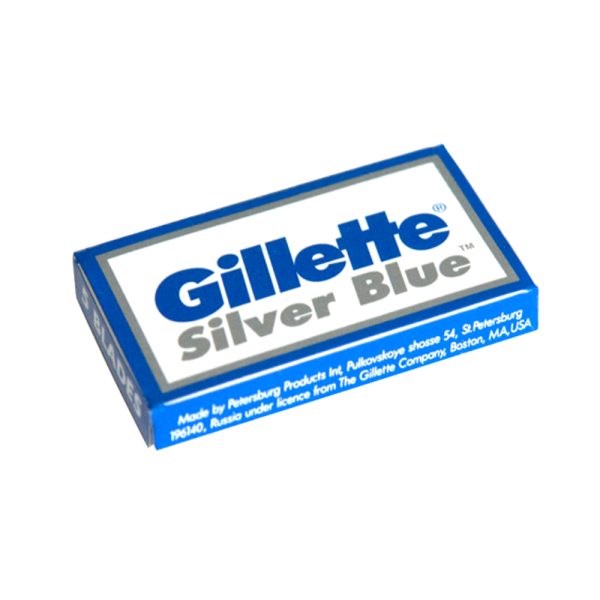 Safety Razor Blades – Gillet Silver Blue.