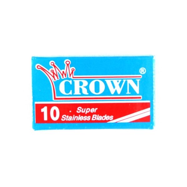 Safety Razor Blades – Crown Stainless Steel.