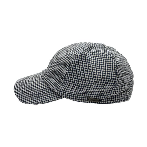 Houndstooth Baseball Cap by Wigens.