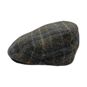 London Ivy Cap - Black Tweed by City Sport.