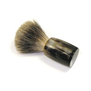 Shaving Brush - Horn/Badger by Abbeyhorn.