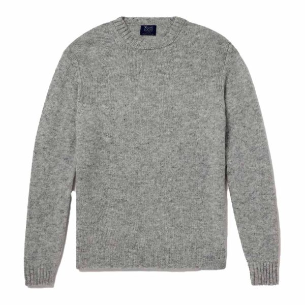 Geelong Lambswool Crew Neck Sweater – Flannel made for Cable Car Clothiers.