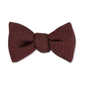 Grenadine Bow Tie (burgundy)