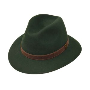 Marco Traveller Fedora by Borsalino (green)