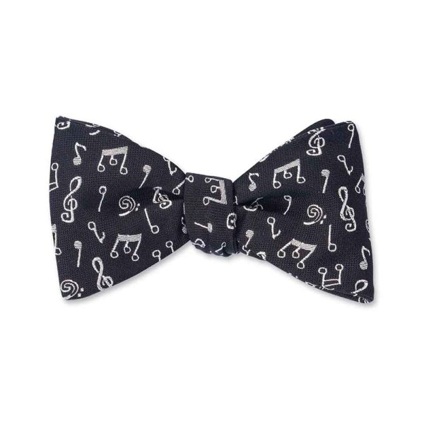 Music Notes Bow Tie