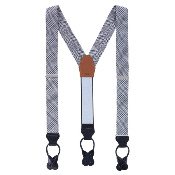 Button End - Houndstooth by Trafalgar.