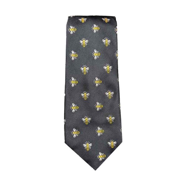 Woven Silk Necktie – Bee from Cable Car Clothiers