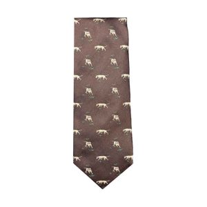 Silk Necktie – Labrador Retriever from Cable Car Clothiers