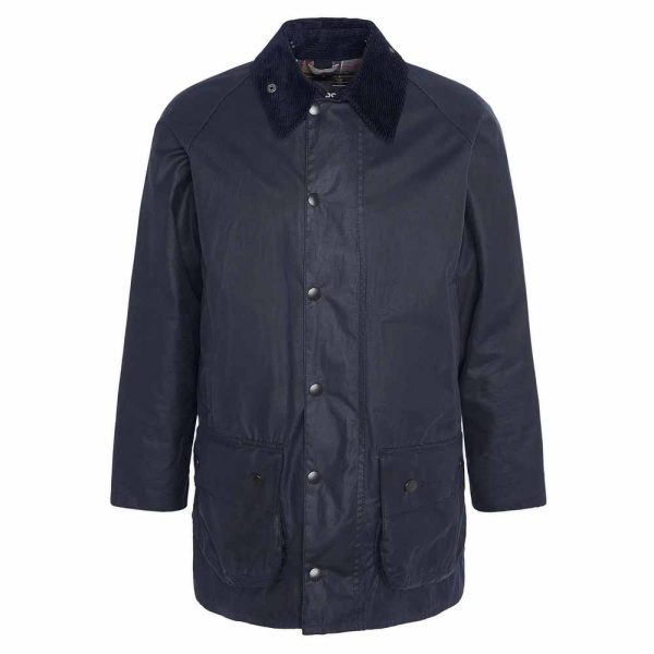 Beaufort Waxed Jacket by Barbour (navy)