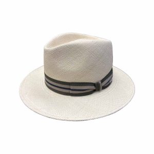 Carena Panama Hat by Fernández y Roche (moss band)