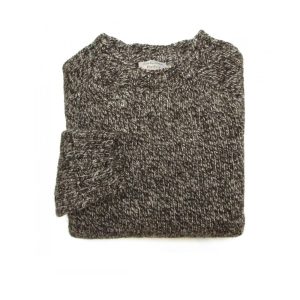 Eco Wool Crewneck Sweater by Harley of Scotland. (bovek)